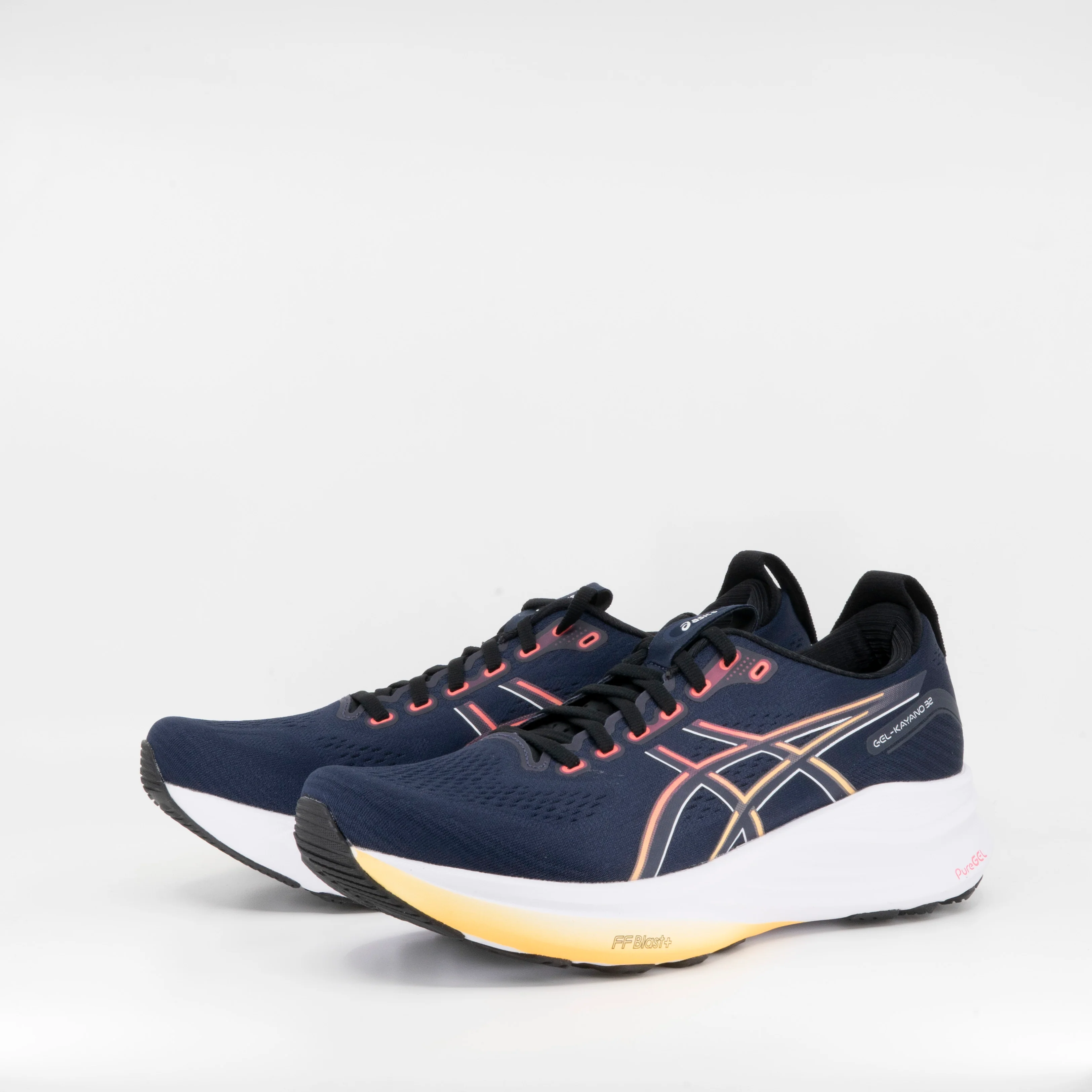 Asics Gel-Kayano 32 (2E Wide) Mens Midnight/Black