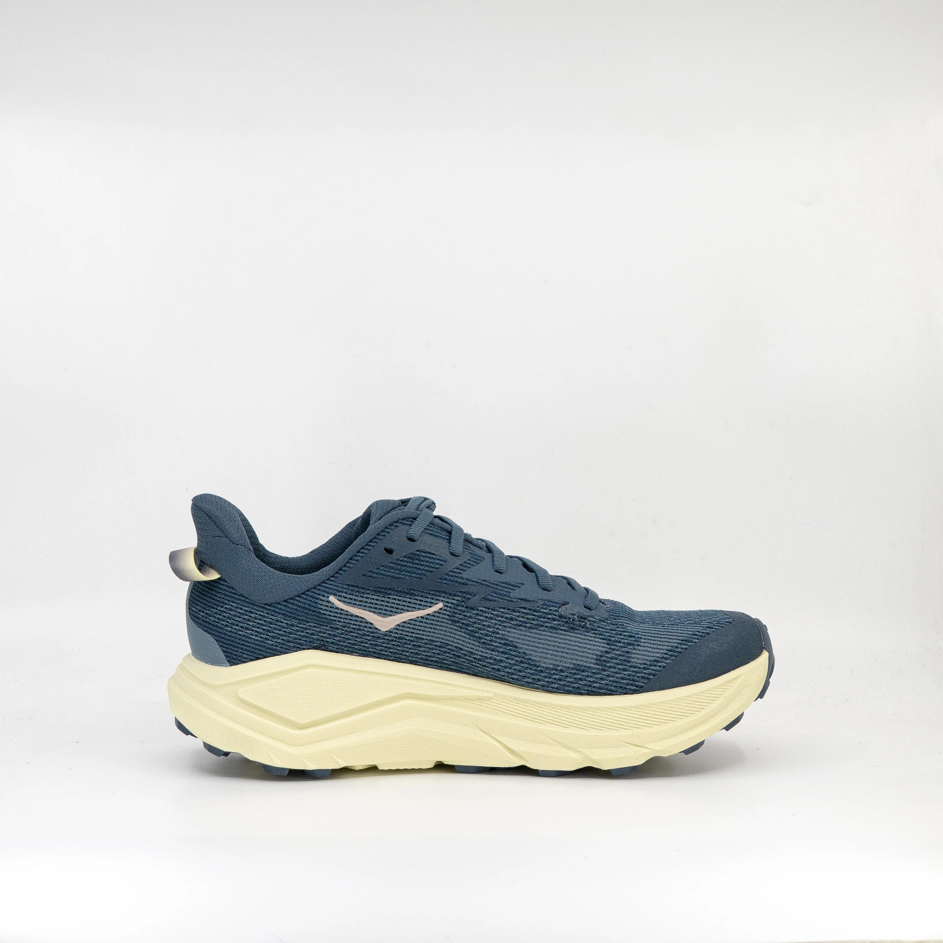 Hoka Challenger 8 (D Standard) Mens Faded Navy/Pampass Grass - Image 3