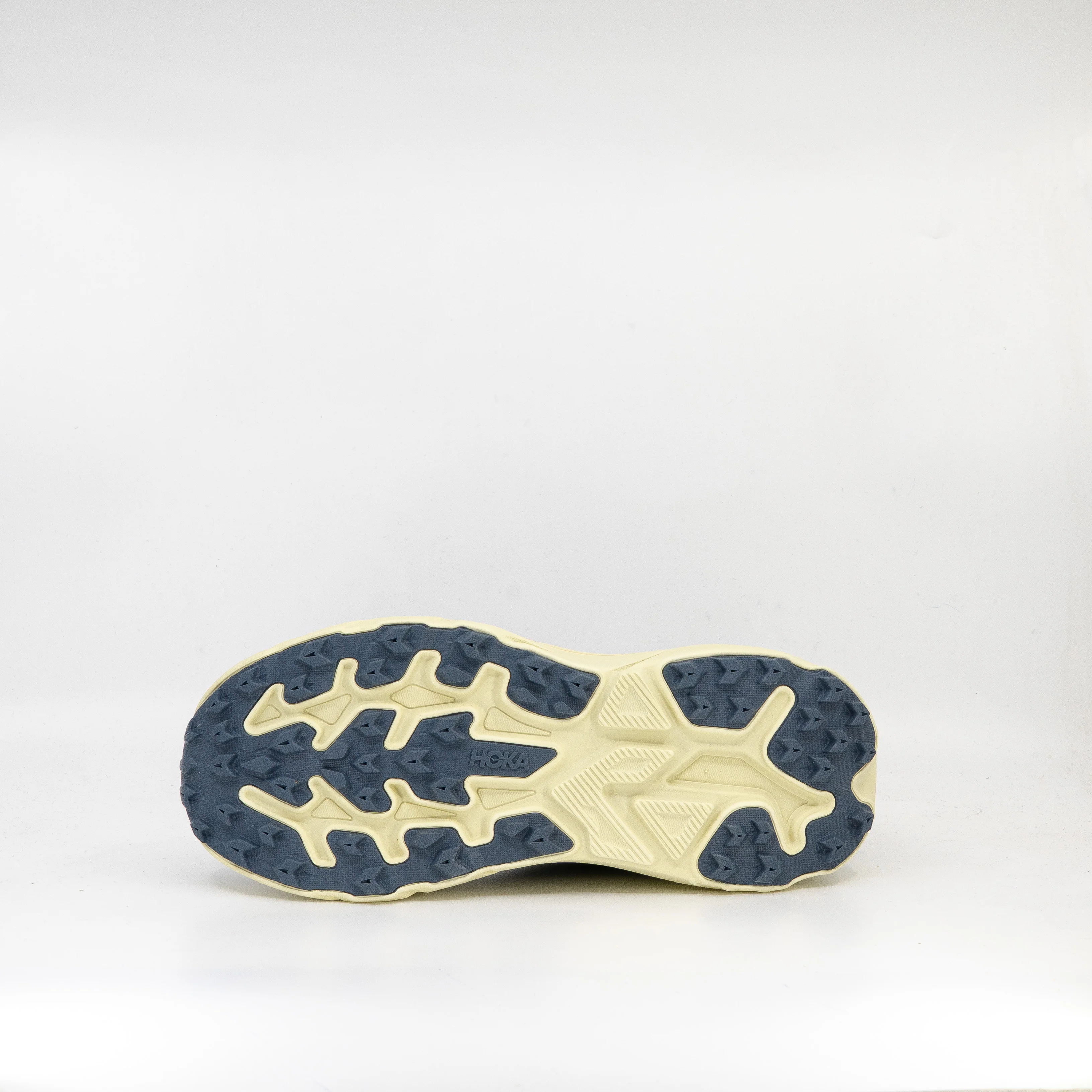 Hoka Challenger 8 (D Standard) Mens Faded Navy/Pampass Grass - Image 4