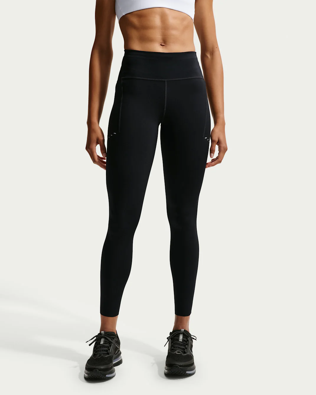 Nike Swift High Waisted 7/8 Run Tight w Pockets Womens Black