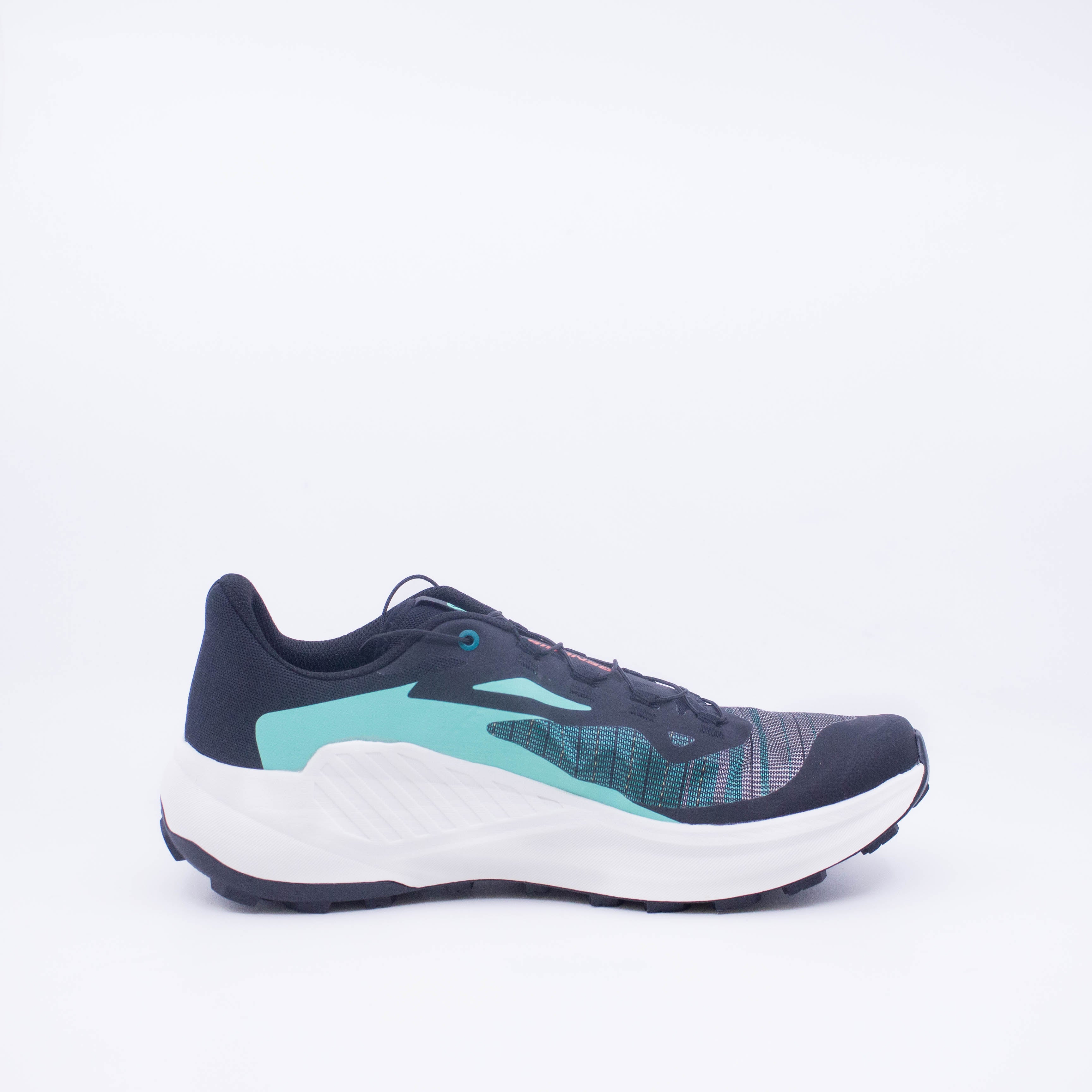 Salomon Genesis (D Standard) Mens Black/Green/Cherry Tomato - Image 4