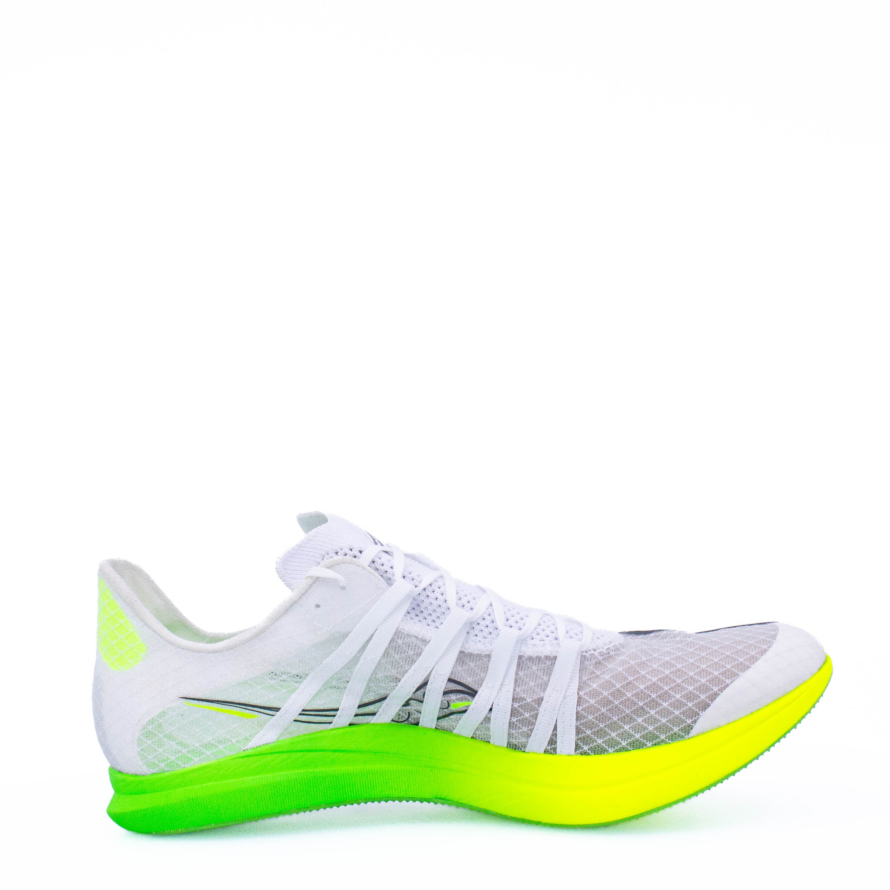 Saucony Terminal VT (B Standard) Womens White/Slime - Image 4