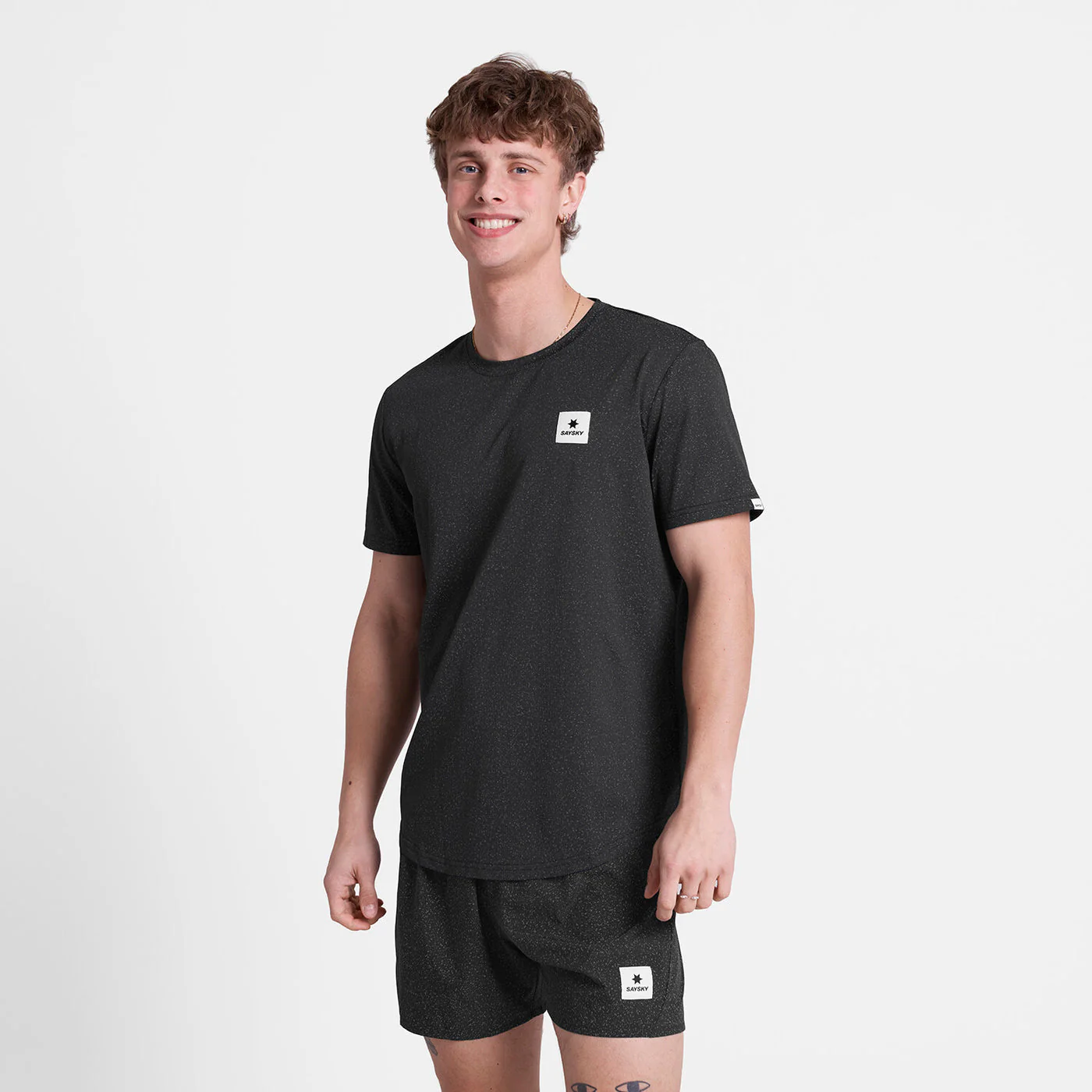 Saysky Universe Combat T-Shirt Mens Black Universe - Image 4